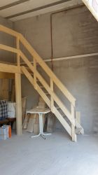 Création d'un escalier dans un garage à Marseille