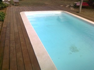 Tour de  piscine en Itauba du Bresil à Vitrolles