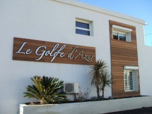 Facade en Ipé pour le Golfe d'Azur