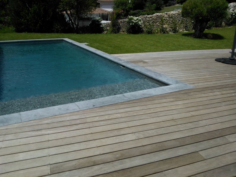 Réalisation Dune Terrasse Et Plage De Piscine En Ipé Sur