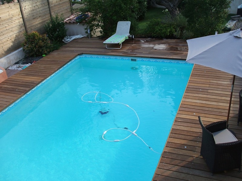 Plages de piscine en Ipé à Bouc Bel Air