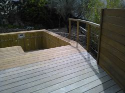 extension de terrasses à plusieurs années d'intervalle